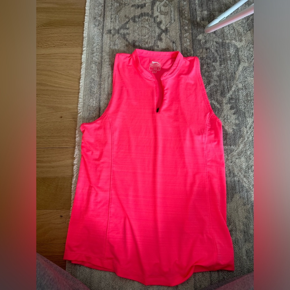 Slazenger Women's Pink Sleeveless Top